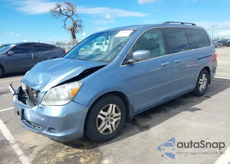2006 Honda Odyssey Ex-L z USA, uszkodzony, nr VIN 5FNRL38756B127418